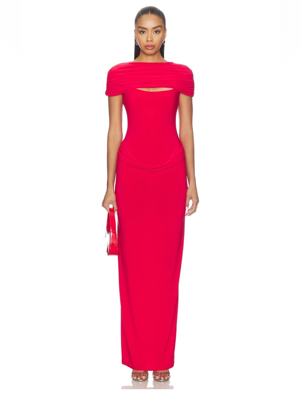 Lovers and Friends “Selene” Cherry Red Gown Size M